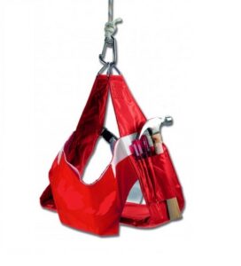 Mentőülés háttámlával - narancssárga