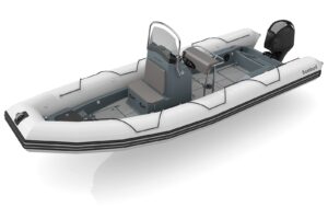 Felfújható csónak Bombard Explorer 700 NEO világosszürke - Image 3