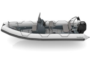 Felfújható csónak Bombard Explorer 700 NEO világosszürke - Image 2