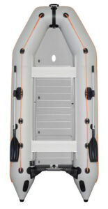 KOLIBRI KM-360 D, megerősített alumínium padló - szürke