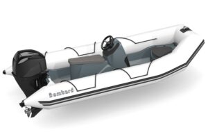 Felfújható csónak Bombard Explorer 420 Strongan világos szürke - Image 1