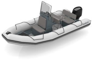 Felfújható csónak Bombard Explorer 600 Strongan világos szürke - Image 3