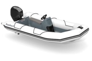 Felfújható csónak Bombard Explorer 420 Strongan világos szürke - Image 3