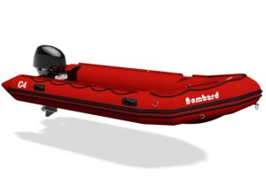 Felfújható csónak Bombard Commando C4 / 430 piros - Image 4