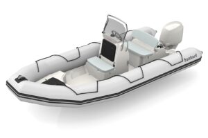 Bombard Sunrider 550 Strongan felfújható csónak világos szürke / Világos szürke - Image 1