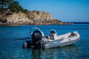 Gladiator Rib 470 AL felfújható csónak alumínium padlóval és konzol nélkül - szürke - Image 5