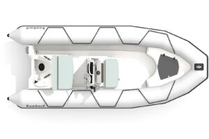 Bombard Sunrider 550 Strongan felfújható csónak világos szürke / Világos szürke - Image 2