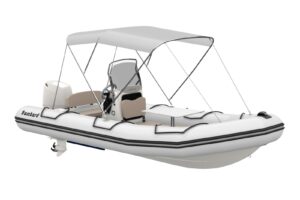 Bombard Sunrider 550 Strongan felfújható csónak világos szürke / kavicsos kiegészítőkkel. - Image 2