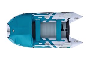 Gladiator Active C330 AL felfújható csónak alumínium padlóval - fehér-zöld - Image 4