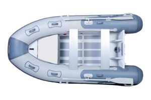 Gladiator Rib 310 AL felfújható csónak alumínium padlóval - szürke - Image 4