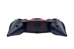 Gladiator Active C330 AL felfújható csónak alumínium padlóval - piros-fekete - Image 6