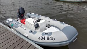 Gladiator Rib 350 AL felfújható csónak alumínium padlóval - szürke - Image 7