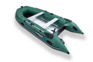 Gladiator Active C370 AL felfújható csónak alumínium padlóval - zöld - Image 3