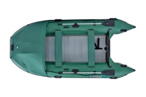 Gladiator Active C370 AL felfújható csónak alumínium padlóval - zöld - Image 4