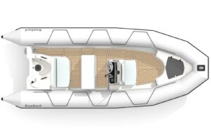 Bombard Sunrider 650 Strongan felfújható csónak világos szürke / világos szürke - Image 2