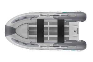 Gladiator Rib 380 AL felfújható csónak alumínium padlóval - szürke - Image 4