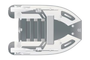 Zodiac Cadet 200 feltekerhető felfújható csónak rácsos padlóval - Image 4