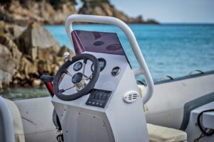 Gladiator Rib 470 AL felfújható csónak alumínium padlóval és konzollal - szürke - Image 6