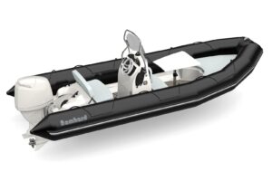 Bombard Sunrider 550 Strongan felfújható csónak fekete / világos szürke - Image 3