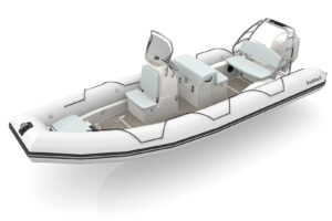 Bombard Sunrider 700 NEO felfújható csónak világos szürke / világos szürke - Image 3