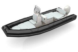 Bombard Sunrider 700 NEO felfújható csónak fekete / kavicsos - Image 2