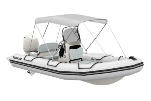 Bombard Sunrider 500 Strongan felfújható csónak világos szürke / Világos szürke kiegészítőkkel. - Image 3