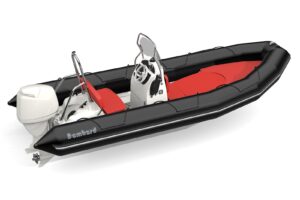 Bombard Sunrider 550 Strongan felfújható csónak fekete / tűz - Image 3