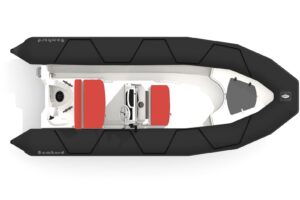 Bombard Sunrider 550 Strongan felfújható csónak fekete / tűz - Image 4