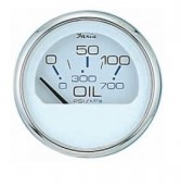 FARIA fehér számlap rozsdamentes acél keretben