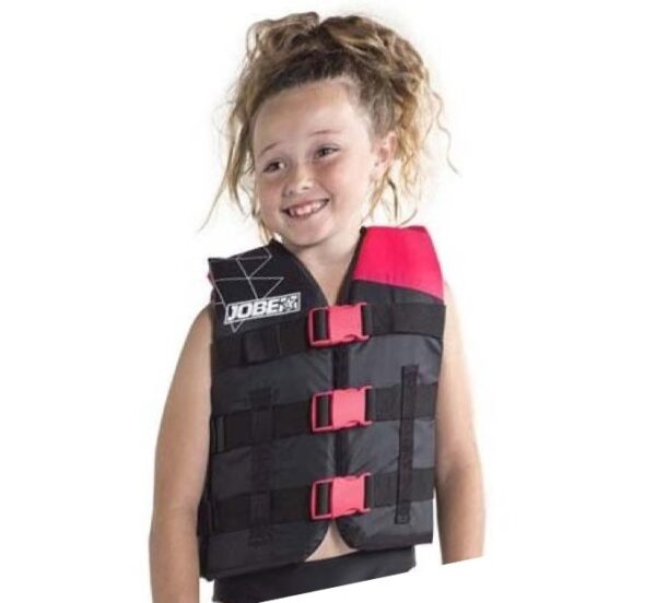 nylon-vest-jobe-kids-hot-pink201
