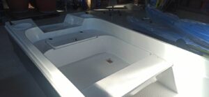 AQUA SYBB üvegszálas horgászcsónak TISZA TFB-06 dupla fenékkel- 550x160x58cm - Image 3