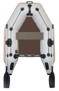 KOLIBRI KM-200P felfújható csónak fix, összecsukható padlóval, szürke