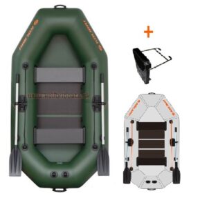 KOLIBRI K-240 T felfújható csónak rácsos padlóval + motortartóval