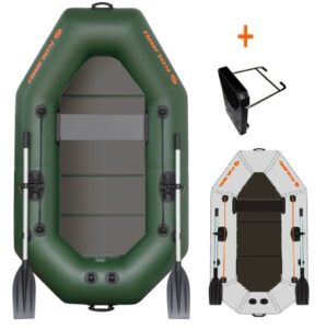 KOLIBRI K-220 TP felfújható csónak tömör padlóval + motortartóval