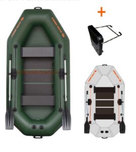KOLIBRI K-260 T felfújható csónak rácsos padlóval + motortartóval