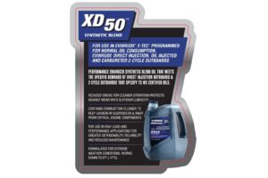 XPS XD50 félszintetikus 2 ütemű motorolaj JOHNSON/EVINRUDE-hoz - 9,46L - Image 2