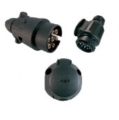 Csatlakozók és aljzatok trailerekhez