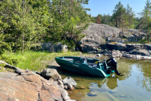 SEA STORM 14 HDPE Extra tartós műanyag csónak szürke - 427 cm - Image 11