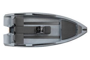 SEA STORM 14 HDPE Extra tartós műanyag csónak szürke - 427 cm - Image 4