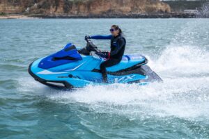 YAMAHA VX DeLuxe jet-ski, világoskék - Image 3