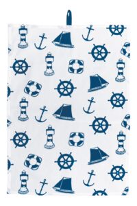 Tengerészeti témájú hajós konyharuha