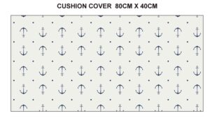 SEA-CLUB Pamut ágyneműhuzat horgony motívummal - 100 x 200 cm - Image 4