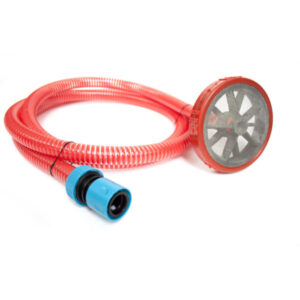 2,5 m hosszú 3/4″ szívócső készlet, műanyag szűrővel és gyorscsatlakozó adapterrel - Image 3