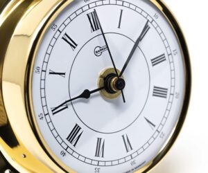 BARIGO TEMPO Kvarcóra Ø 110 x 32 mm - polírozott sárgaréz - Image 3