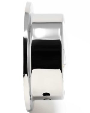 BARIGO TEMPO Termo/higrométer Ø 88 x 25 mm - polírozott króm - Image 4