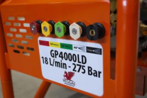 Gaspper GP4000LD benzinmotoros nagynyomású mosó, Peggas S AP190, 13,5 LE, 275 bar / 4 000 PSI - Image 10