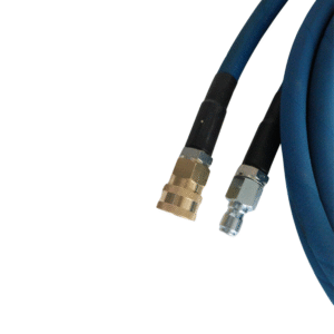 Magasnyomású gumitömlő forró vízhez 3/8″ QC – 10 m / 20 m, max. 150 °C - Image 3