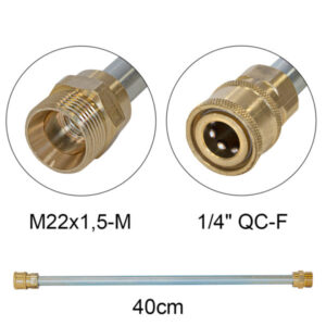 Rozsdamentes acél hosszabbító szár 40 cm - Image 3