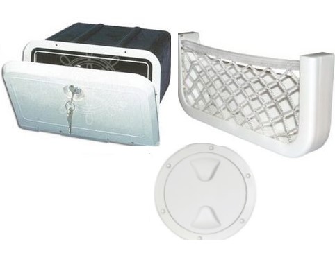 Szerelőajtók, rekeszek, tárolók