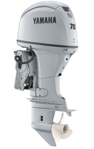 YAMAHA F70 LB2 csónakmotor fehér (régi megnevezés F70 BET2L)